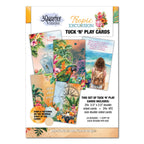 3Quarter Designs Tropic Excursion Tuck N Play Cards 3q-tp-tropicexcursion 1
