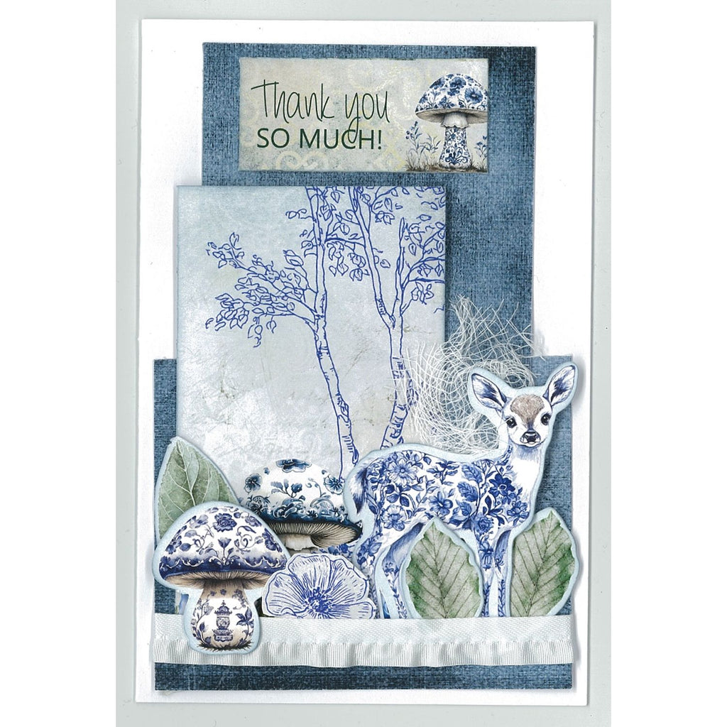 3Quarter Designs Twilight Ink 6x4 Card Pack 3q-cc-twilightink deer