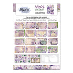 3Quarter Designs Violet Dreams 6x4 Card Pack 3q-cc-violetdreams