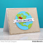Pretty Pink Posh Love From Afar Dies peace on earth
