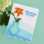 GLP-380 Spellbinders Must-Have Sentiments Glimmer Hot Foil Plate and Die Set Lily