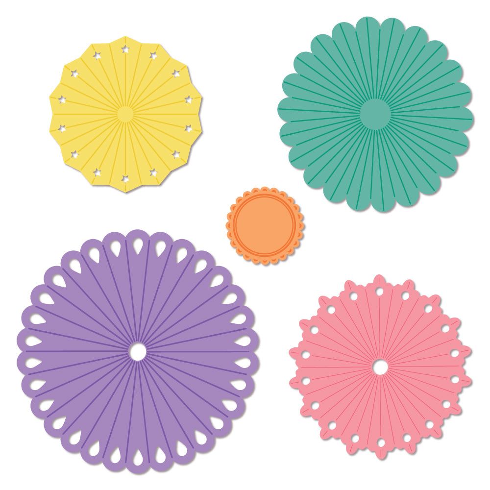 Honey Bee 3D Rosette Dies hbds-3droset Alternate View