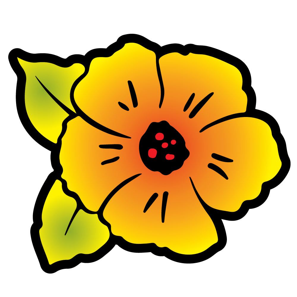 Honey Bee 3D Spring Flower Wax Stamper hbtl-ws-flwr