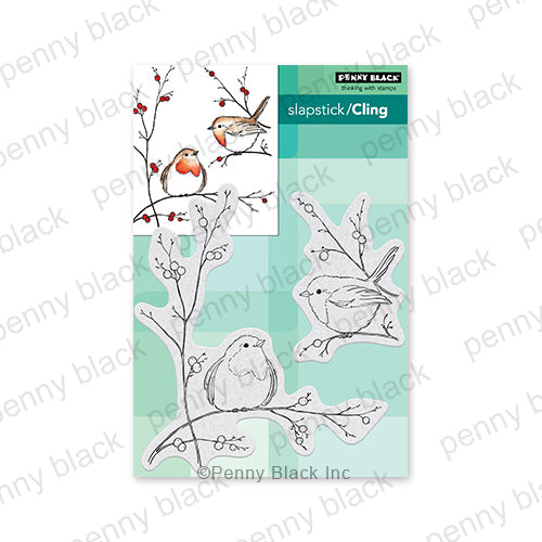 Penny Black Cling Stamps Feathered Friends 40-910