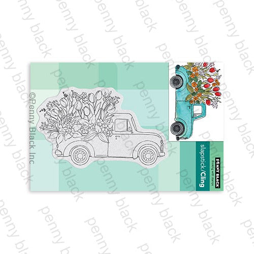 Penny Black Cling Stamp Truckload 40-931
