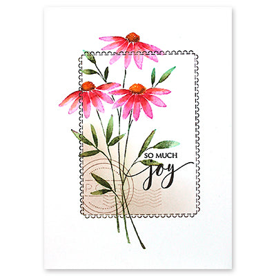 Penny Black Cling Stamp Sweetly Scented 40-933 joy