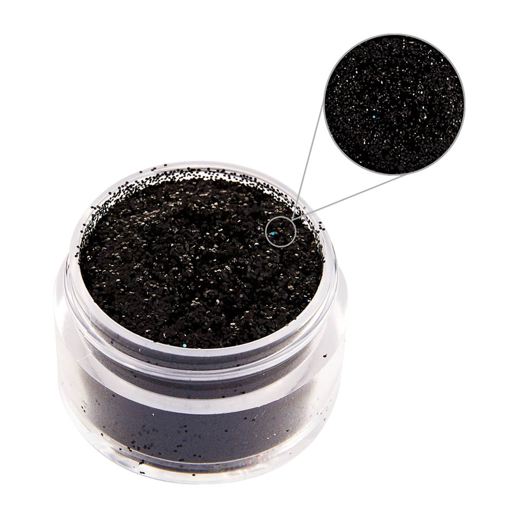 Art Glitter Pitch Black Glitter 402 Detailed Product View