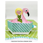 Karen Burniston Tiny Accessories 4 1259 flamingo float