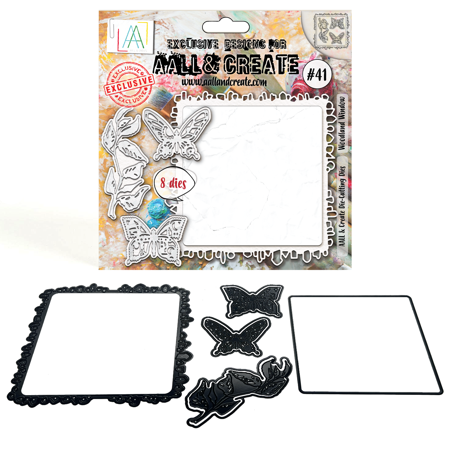 AALL & Create Woodland Window Dies 41