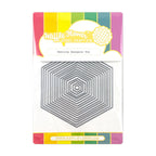 Waffle Flower NESTING HEXAGONS Dies 420034