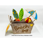 Karen Burniston Beach Elements Dies 1260 beach day