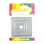 Waffle Flower NESTING SQUARE FRAMES Dies 420818