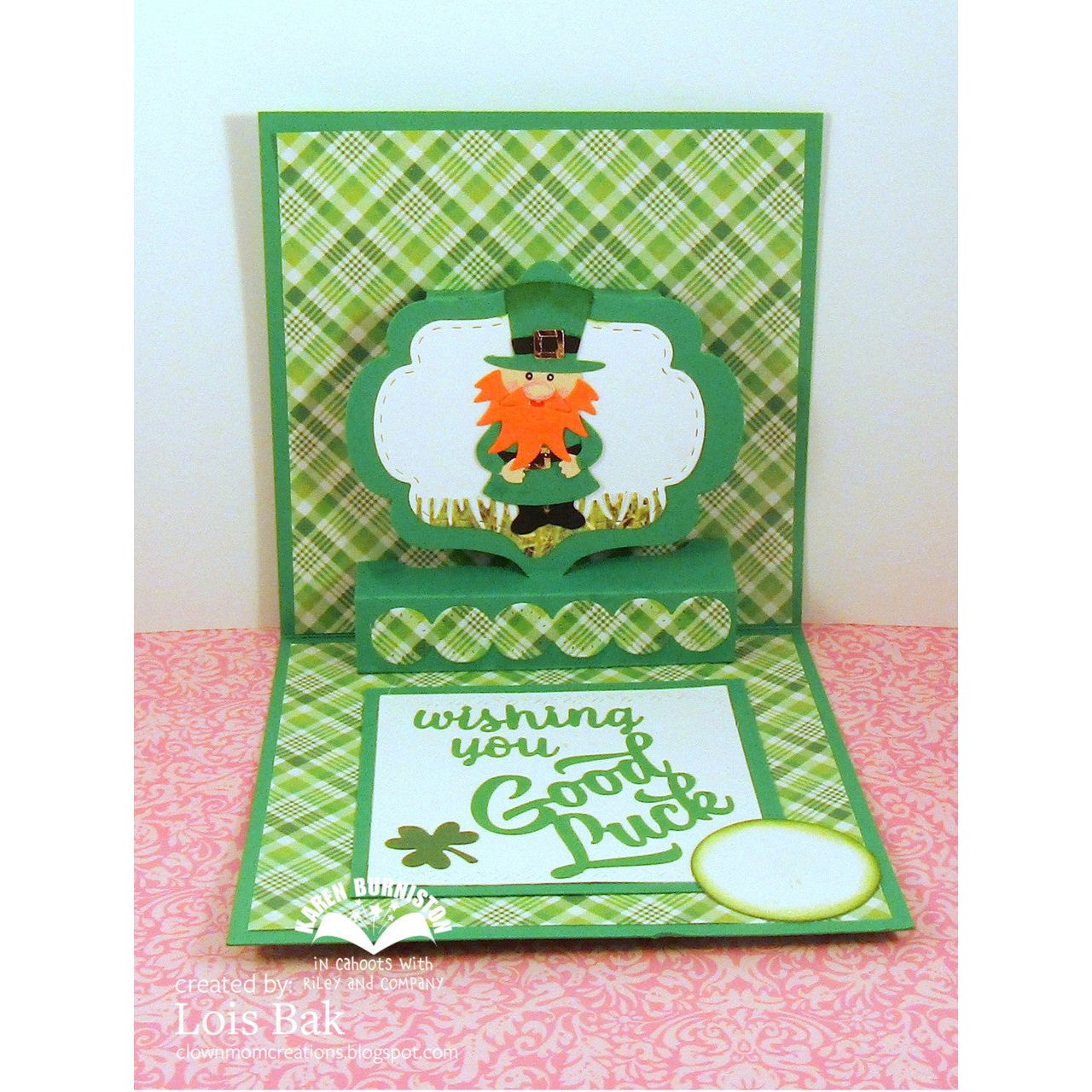 Karen Burniston Word Set 18 Dies 1261 good luck