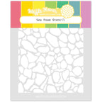 Waffle Flower Sea Foam Stencil 421703