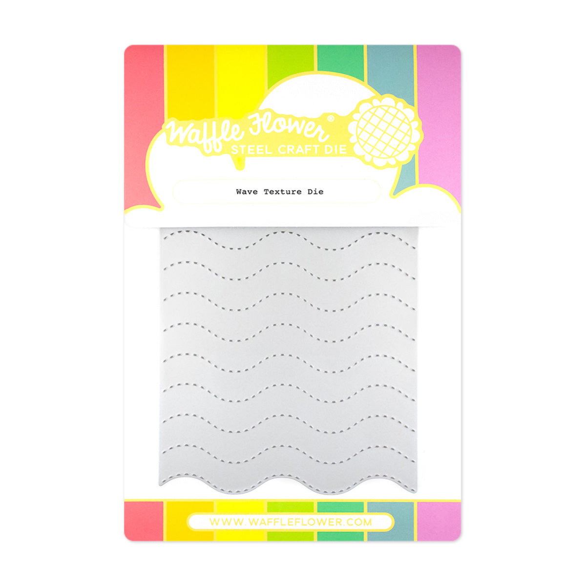 Waffle Flower Wave Texture Die 421709