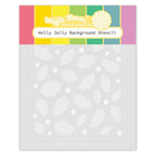 Waffle Flower Holly Jolly Background Stencils 421775