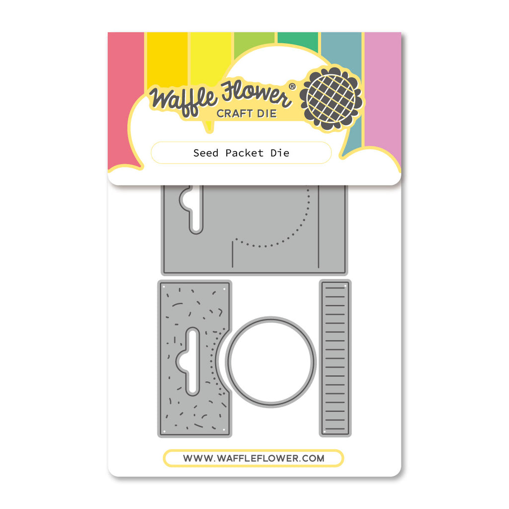 Waffle Flower Seed Packet and Seed Packet Icon Die Set