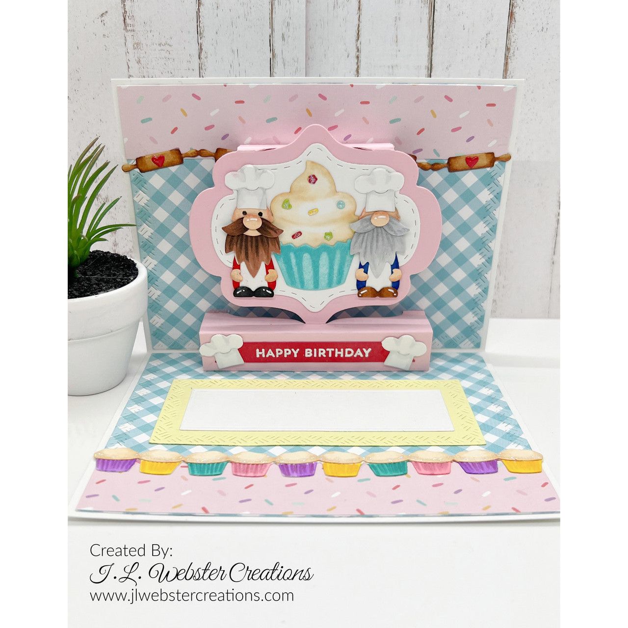 Karen Burniston Baking Borders Dies 1267 happy birthday