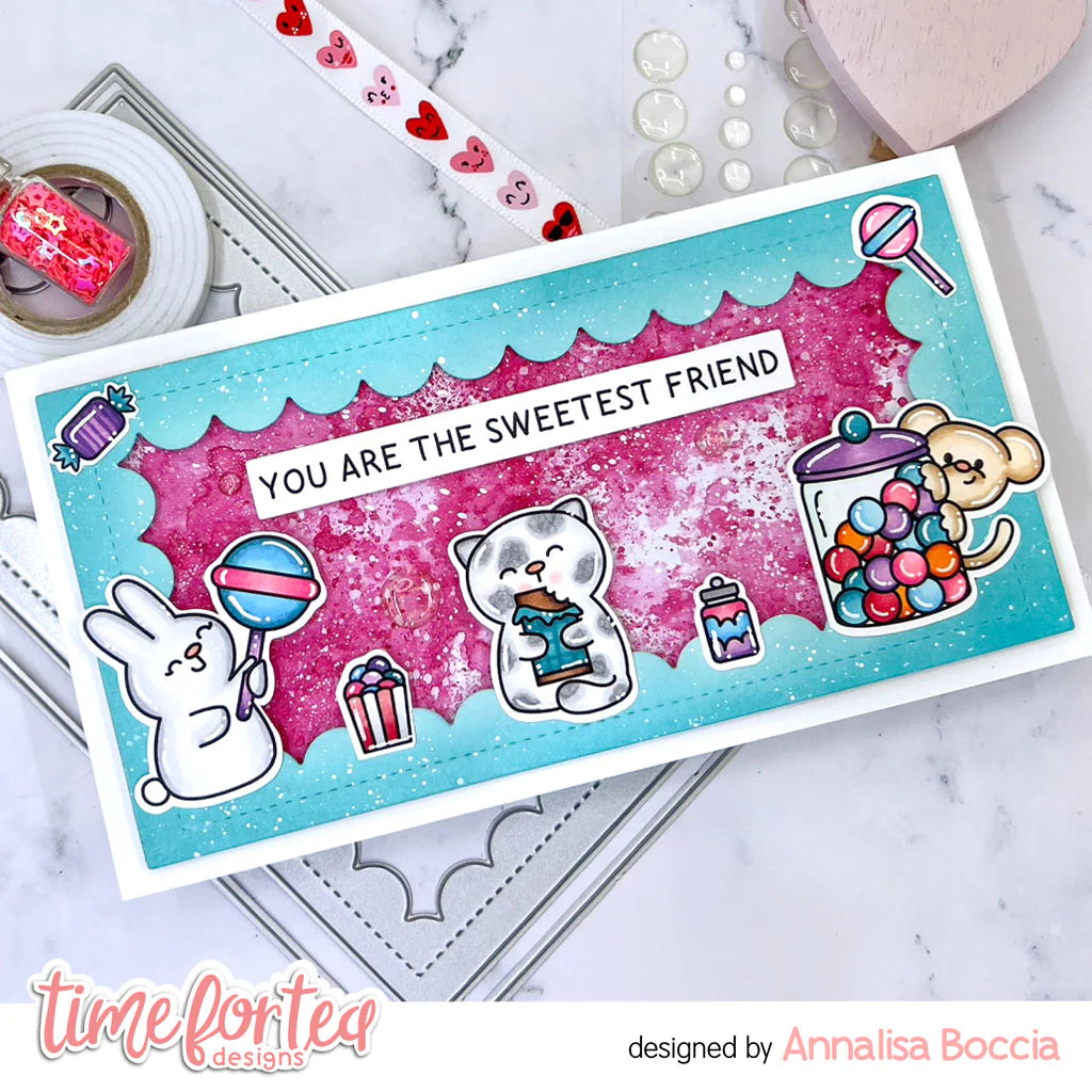 Time For Tea Designs Sweet On You Clear Stamps candy