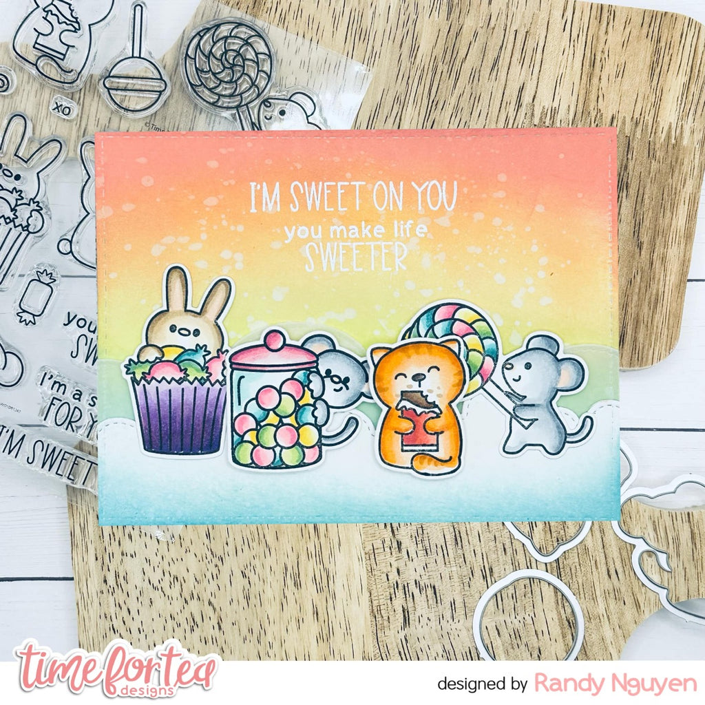 Time For Tea Designs Sweet On You Clear Stamps sweets