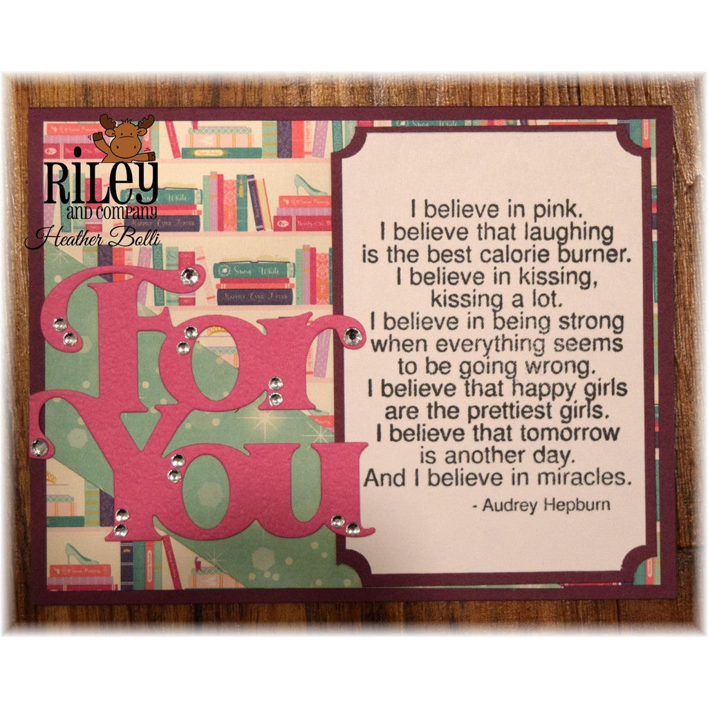 Riley And Company Cut Ups For You Dies rd592 for you