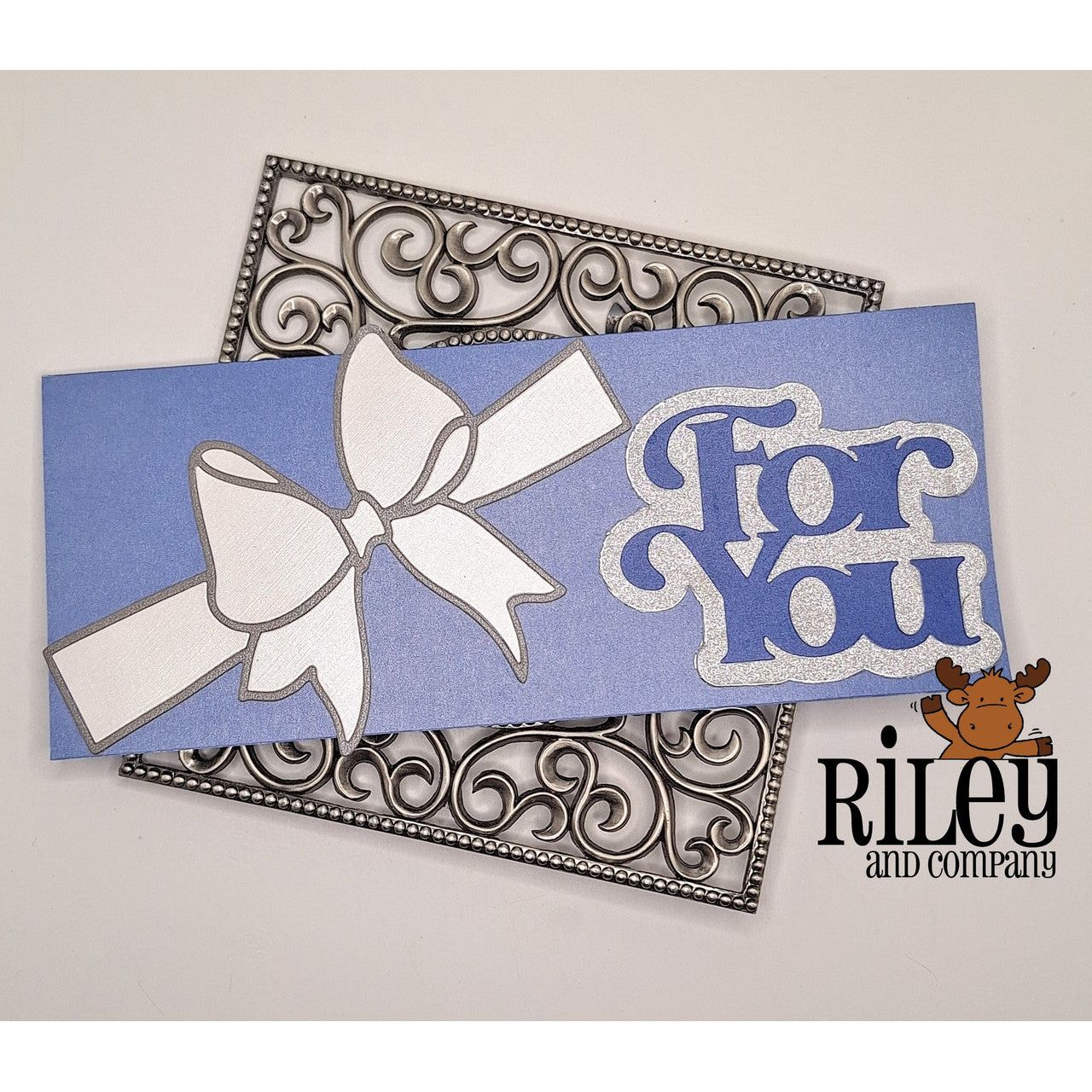 Riley And Company Cut Ups For You Dies rd592 white bow