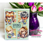 The Greeting Farm Mini-Remix Spring Clear Stamps Spring Has Sprung | color-code:ALT01
