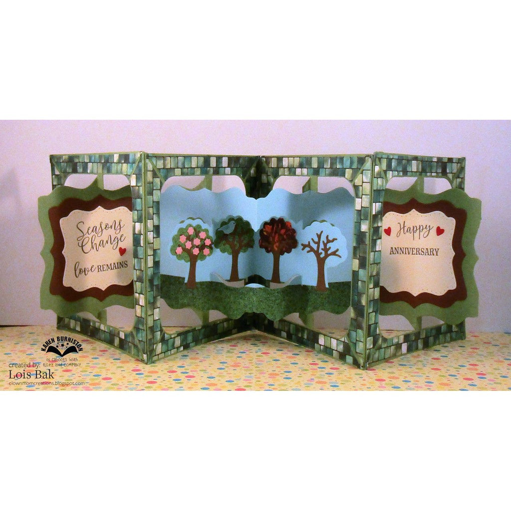 Karen Burniston Tree Add Ons Dies 1273 happy anniversary