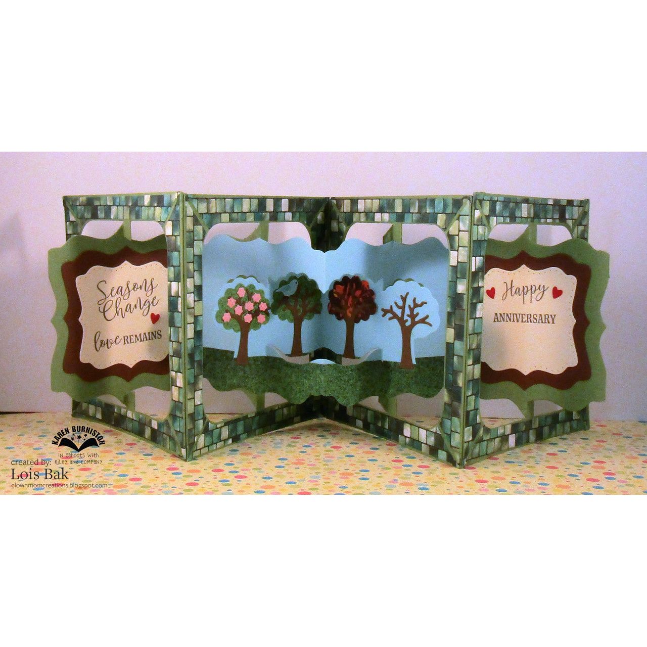 Karen Burniston Tree Add Ons Dies 1273 happy anniversary