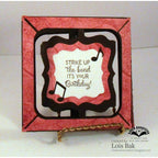 Karen Burniston Music Sentiments Clear Stamps cs002 it's your birthday