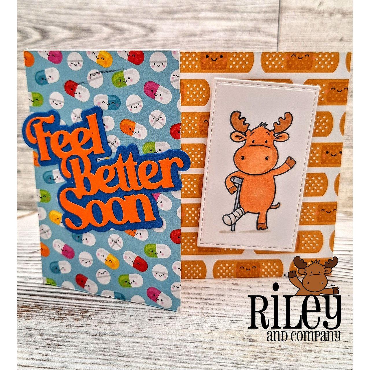 Riley And Company Cut Ups Feel Better Soon Dies rd611 broken leg