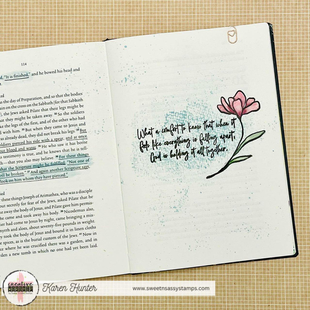 Sweet 'N Sassy Faith Innies Clear Stamps cws-24-018 comfort