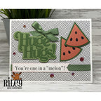 Riley And Company Cut Ups Huge Hugs Dies rd612 one in a melon
