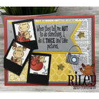 Riley And Company Funny Bones Do It Twice Clear Stamp rwd-1283 let's do pics