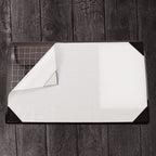 Tim Holtz Tonic Media Surface Mat 4497e flipped corner wood background