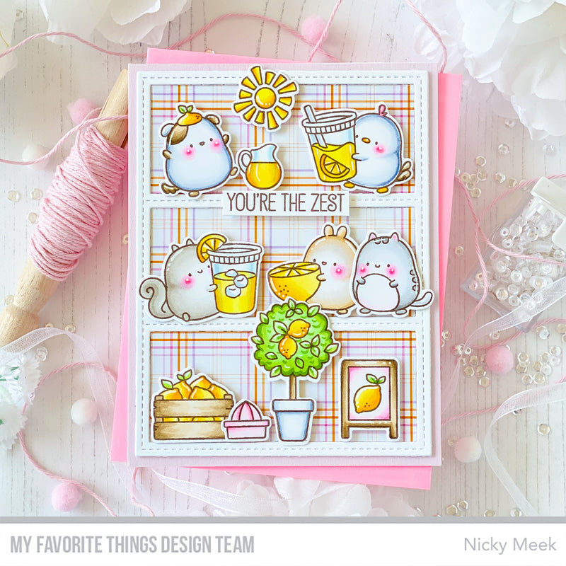 My Favorite Things Orange Sherbet Paper Pad ep112 you're the zest | color-code:alt1