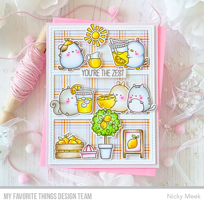My Favorite Things Squeeze the Day Clear Stamps jb005 you're the zest | color-code:alt1