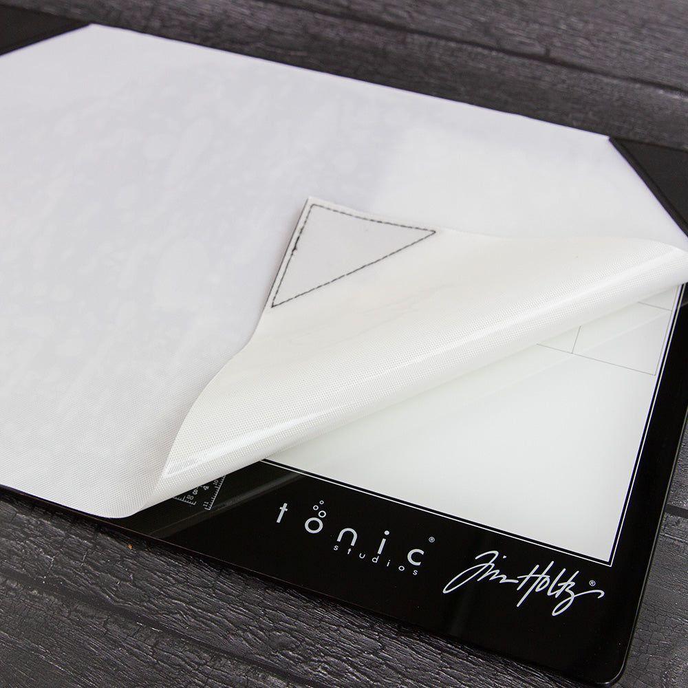 Tim Holtz Tonic Travel Media Surface Mat 4500e Back Of Mat Image