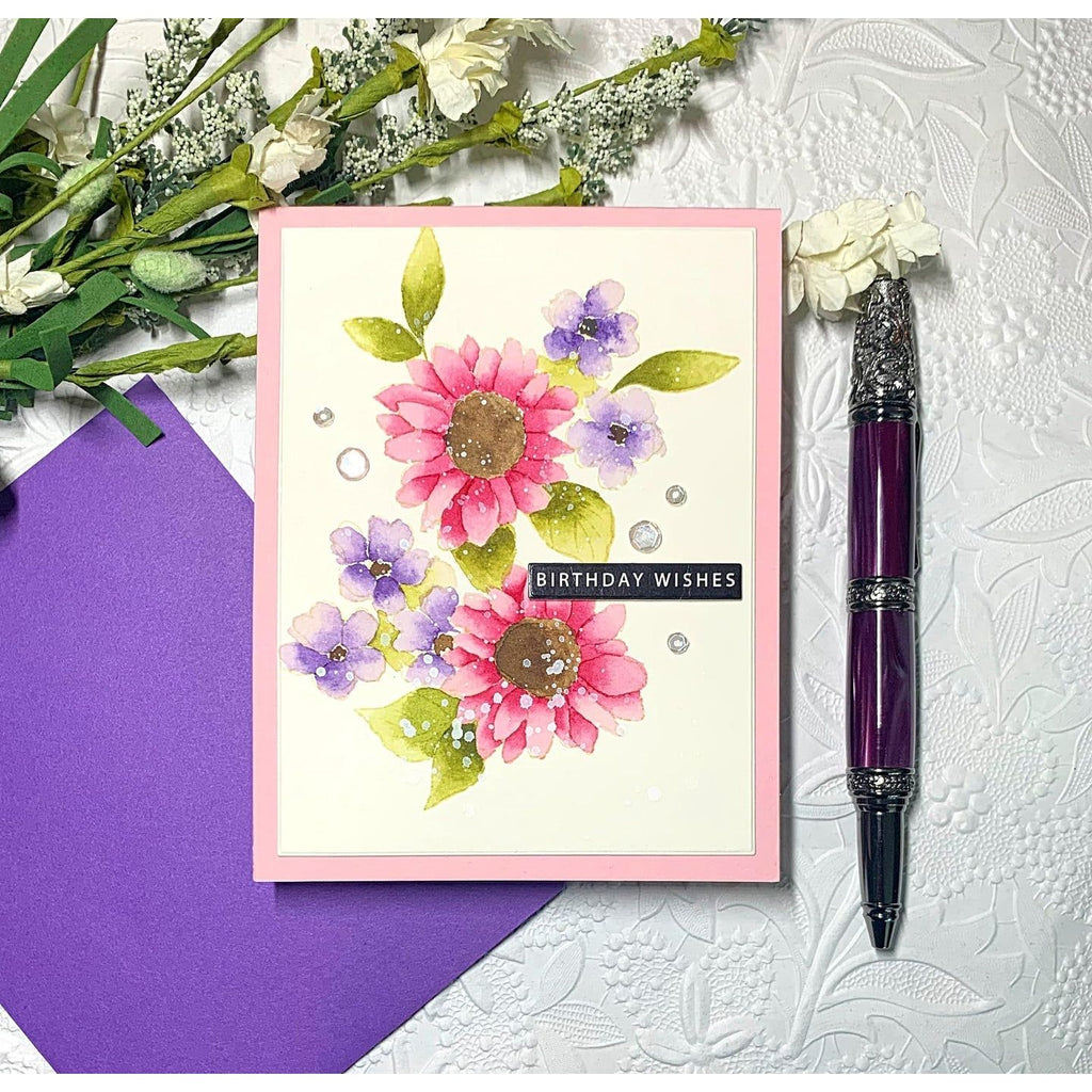 Gina K Designs Lovely Days Clear Stamps lh50 Birthday Wishes