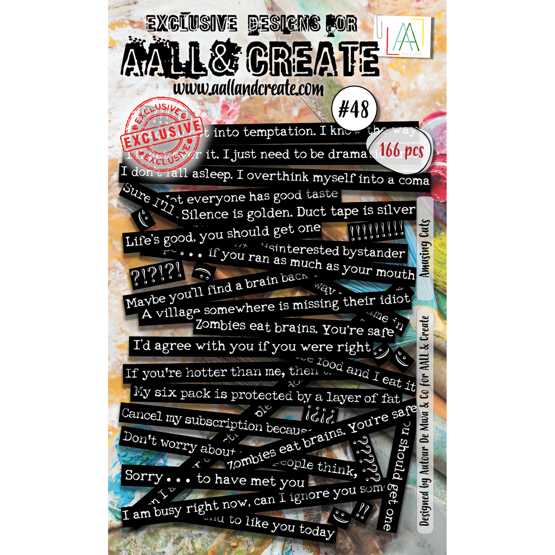 AALL & Create Amusing Cuts Ephemera Die-Cuts 48