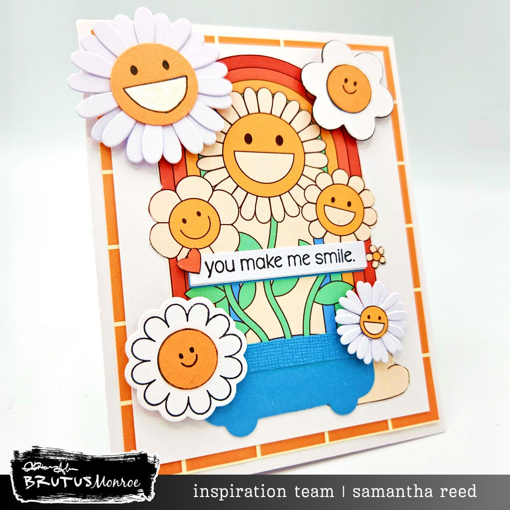 Brutus Monroe Flower Power Card Panels bru3455*