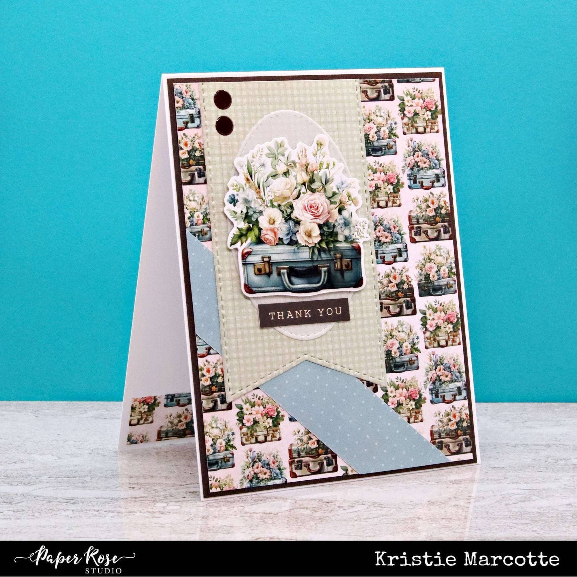 Paper Rose Afternoon in the Park Embossed Die Cuts 34365