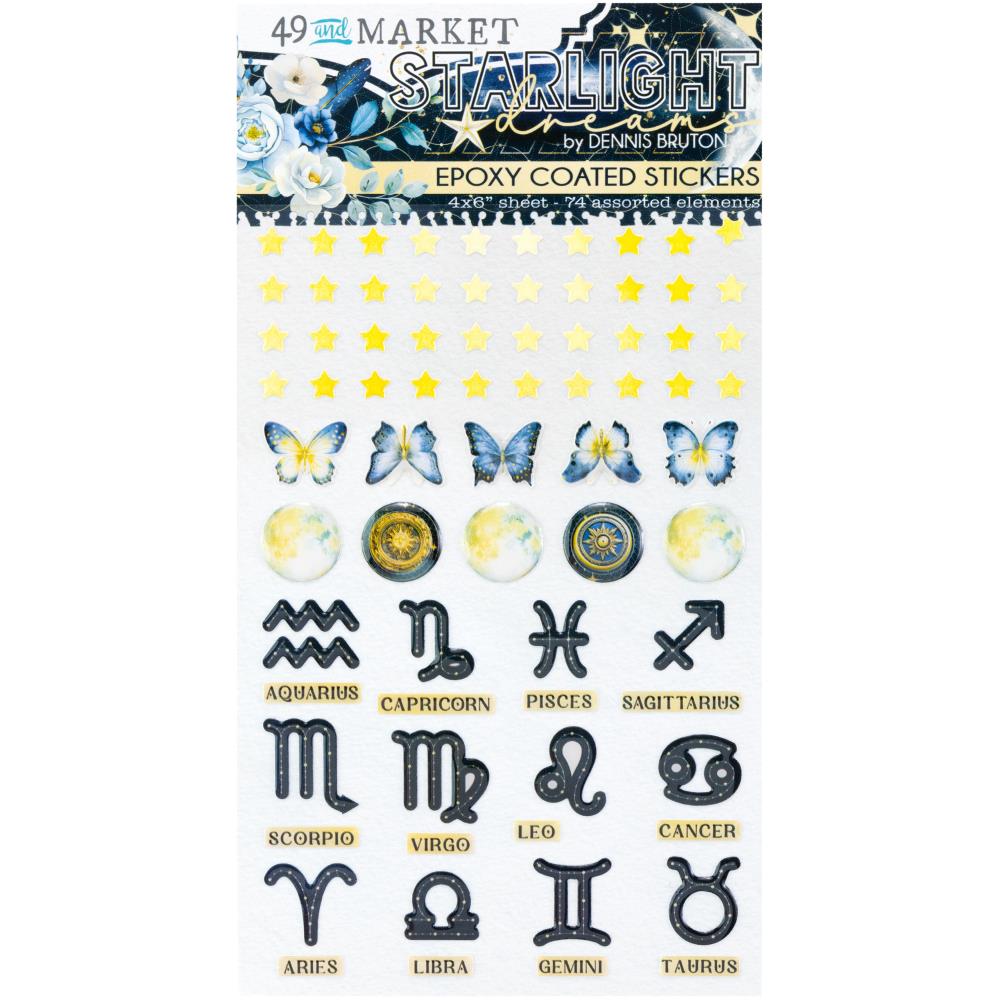 49 And Market Starlight Dreams Epoxy Stickers dsd-30723* – Simon Says Stamp