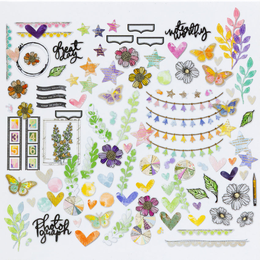 49 and Market Artful Moments Foiled Acetate Die-Cut Assortment vbam-34561 image 1