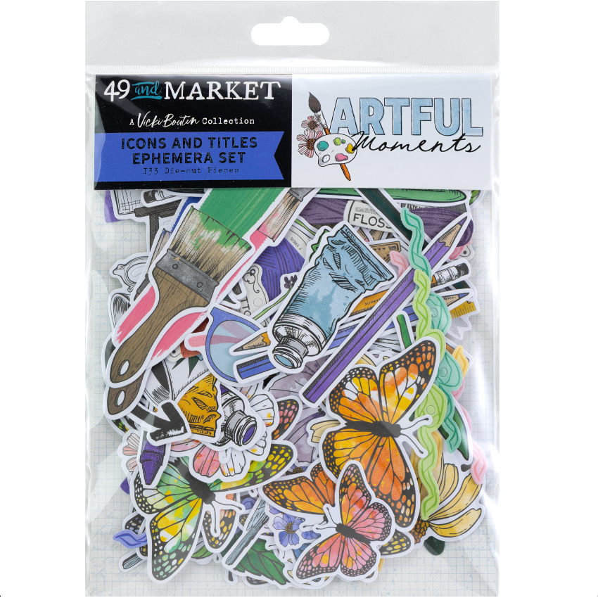 49 and Market Artful Moments Icons and Titles Ephemera vbam-34547
