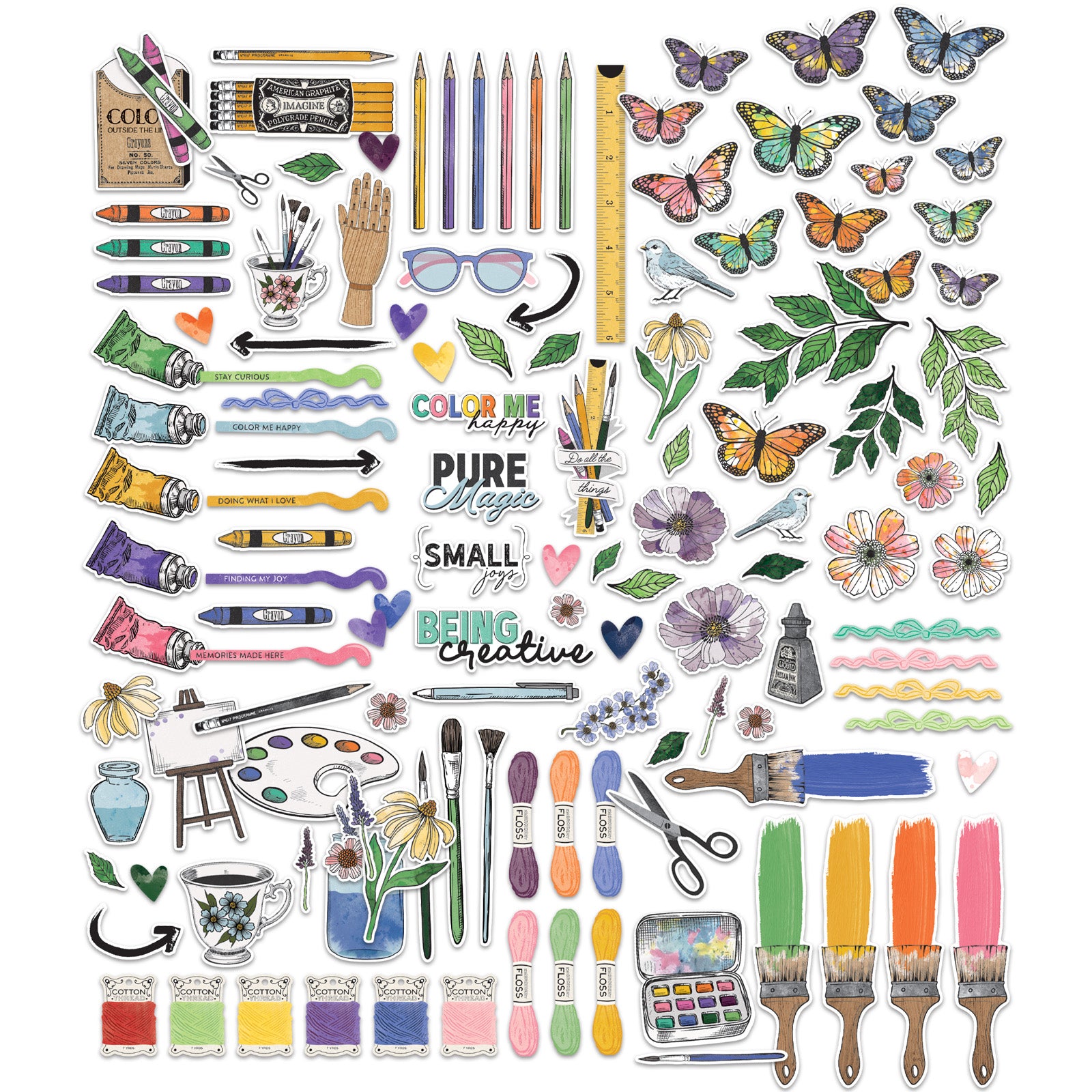 49 and Market Artful Moments Icons and Titles Ephemera vbam-34547 image 1