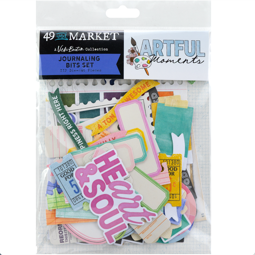 49 and Market Artful Moments Journaling Bits vbam-34554