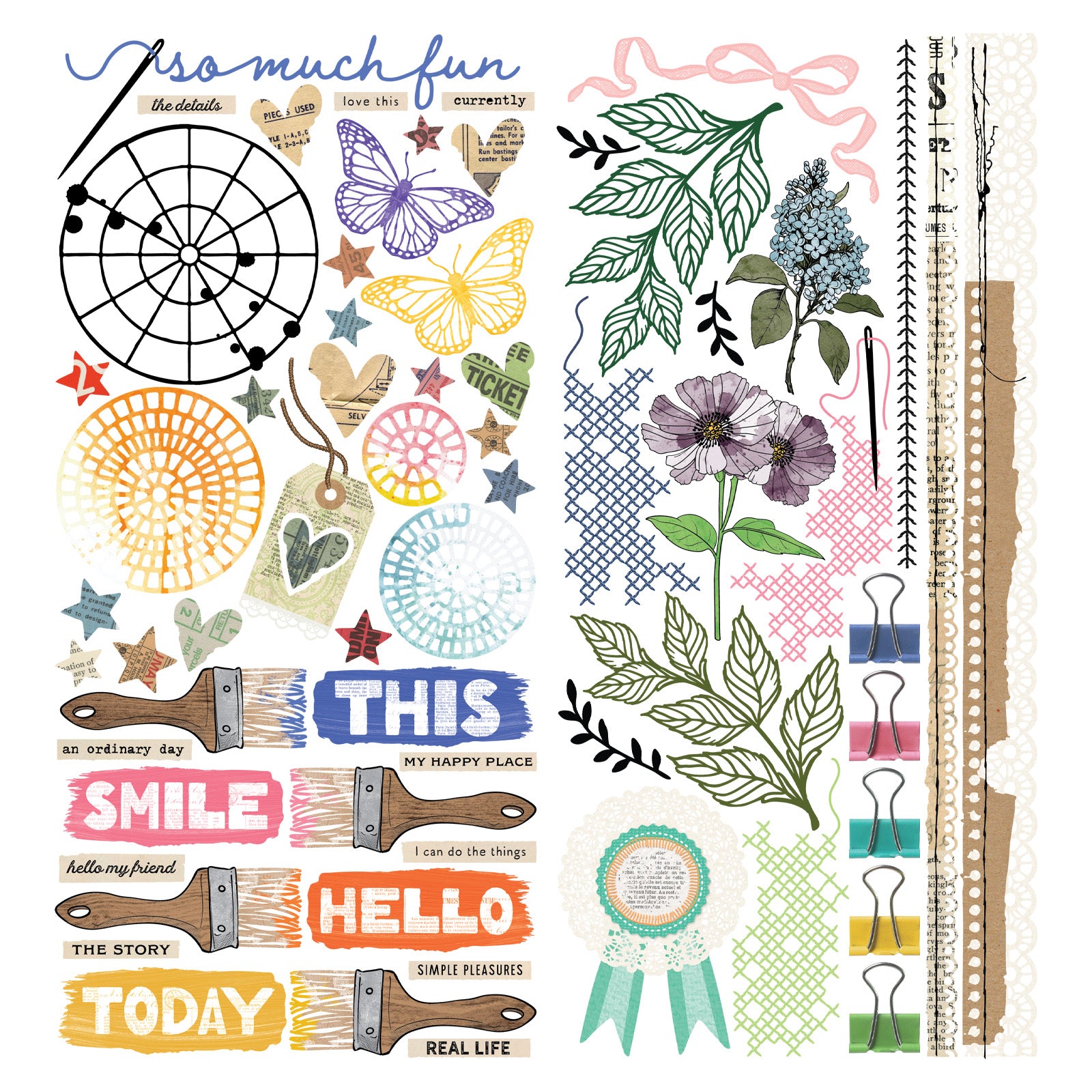 49 and Market Artful Moments Laser Cut Elements vbam-34530 image 2