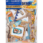 49 and Market Beach Vibes Collection Die Cut Elements dbv-32178