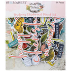 49 and Market Birdsong Chipboard Mixed Set bsk-29536